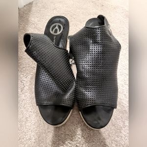 Beautiful leather platform